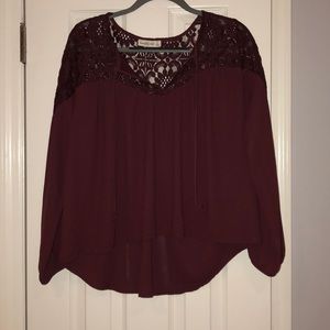 Sheer/silk “ish” dress shirt